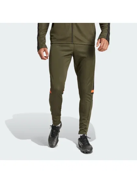 ADIDAS PERFORMANCE Sportske hlače Squadra kaki / tamno narančasta crna