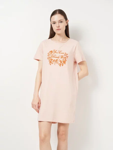 Нічна сорочка Роза персик