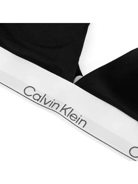 Biustonosz trójkątny Calvin Klein czarny
