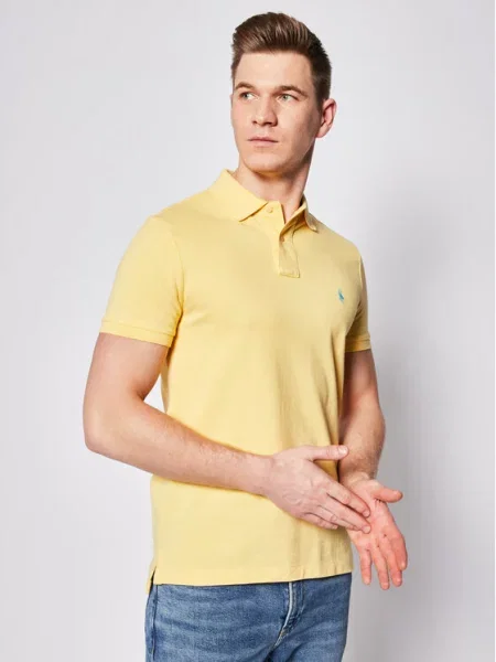 Μπλούζα Polo Ralph Lauren κίτρινο