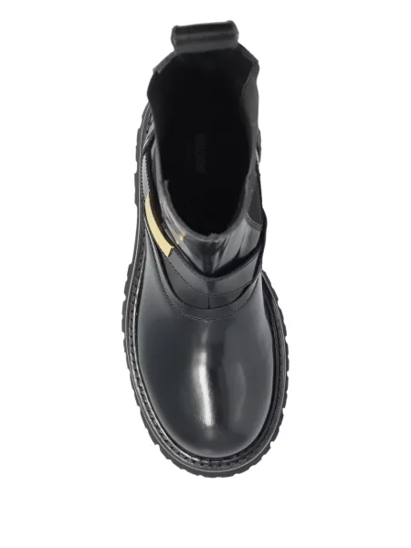 Botine chelsea Moschino negru