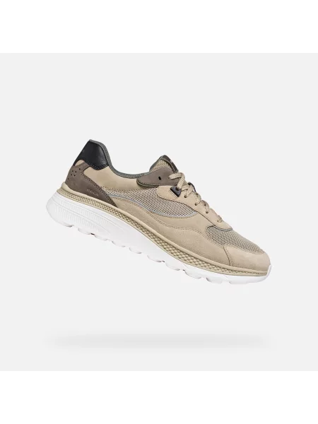 Sneakerși Geox alb