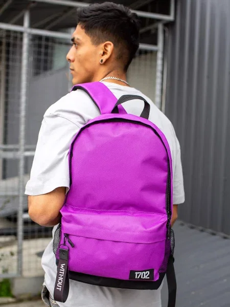 Without Рюкзак фіолетовий