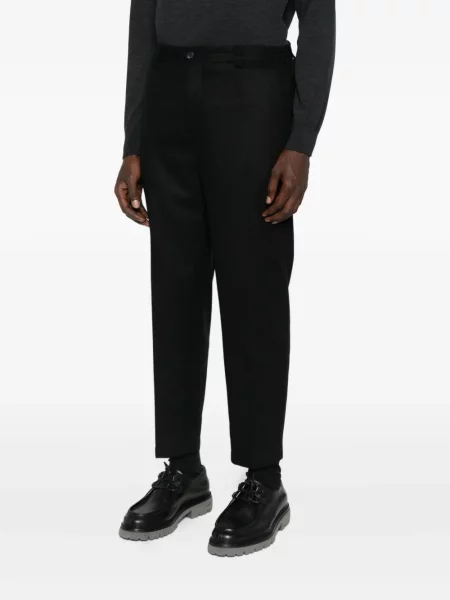 Pantaloni Briglia 1949 cu crăpătură negru