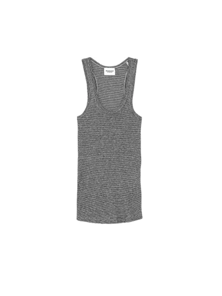 Top Marant Etoile bez rękawów szary