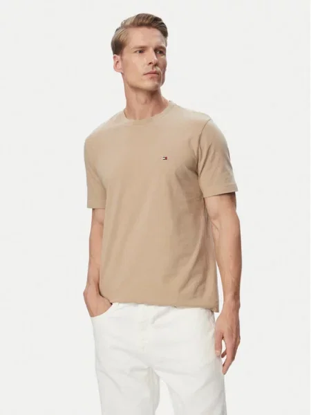 Tommy Hilfiger Marškinėliai Ess Seasonal smėlio