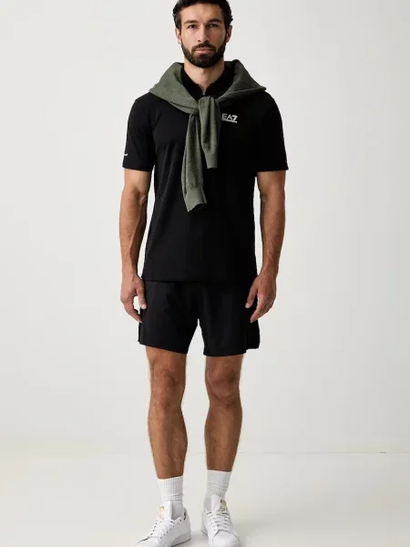 Emporio Armani polo majica črna
