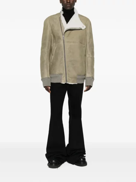 Geanta de piele Rick Owens verde