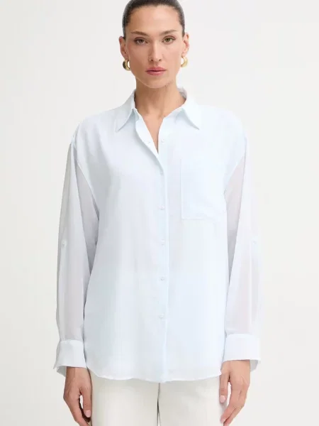 Calvin Klein cămașă pentru femei albastru