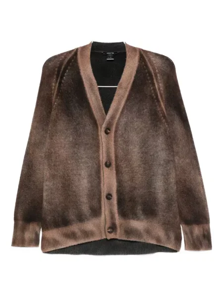 Cardigan Avant Toi de mătase maro