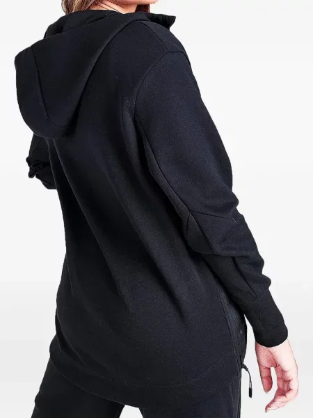 Pantaloni Nike din fleece alergare cu broderie negru