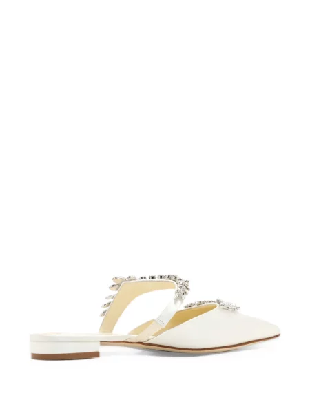 Mules Manolo Blahnik biela