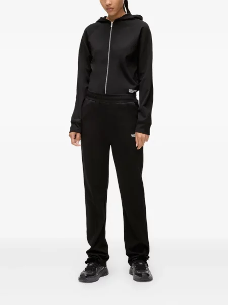 Pantaloni de trening Karl Lagerfeld Jeans negru