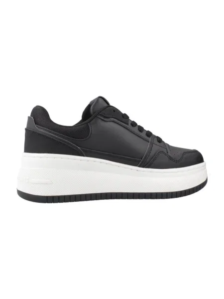 Pantofi Tommy Jeans retro negru