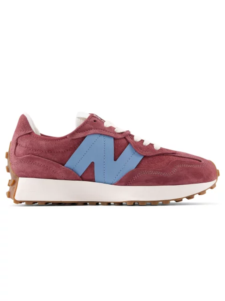Semišové tenisky New Balance vínová
