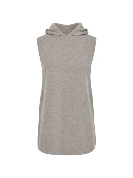 Pulover Rick Owens fără mâneci cu glugă