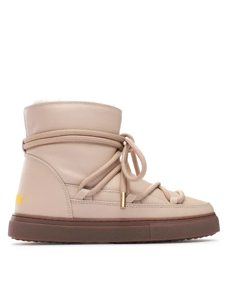 Дутики Inuikii бежевые