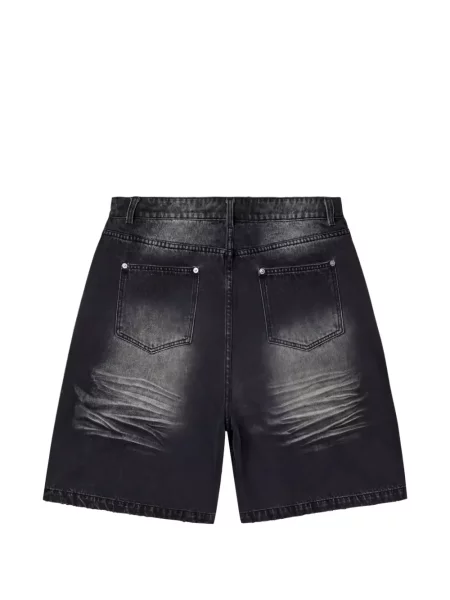 Pantaloni scurți din denim Vale negru