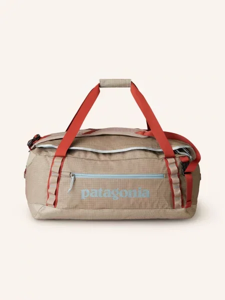 Patagonia Cestovní Taška Black Hole® 55 L světle šedá černá