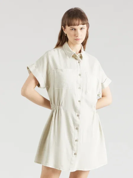 LTB Rochie tip bluză ROKEDE kitt alb