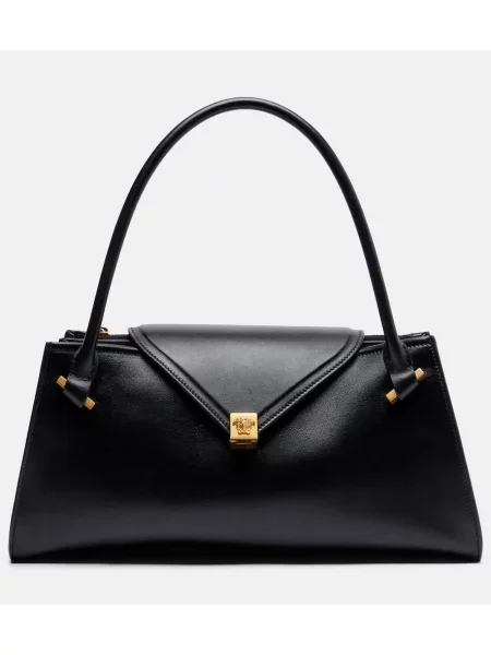 Geantă Versace din piele negru
