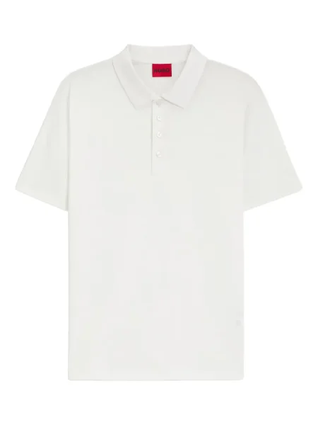 Tricou polo Hugo alb