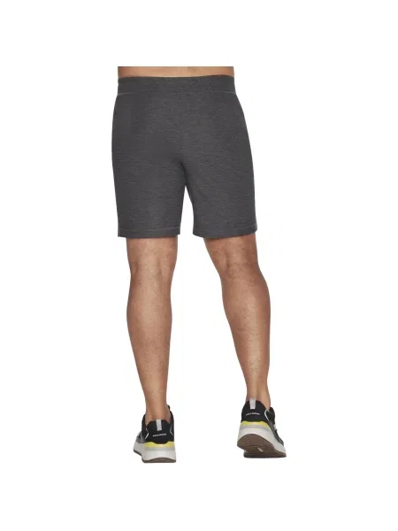 Pantaloni Skechers scurte gri