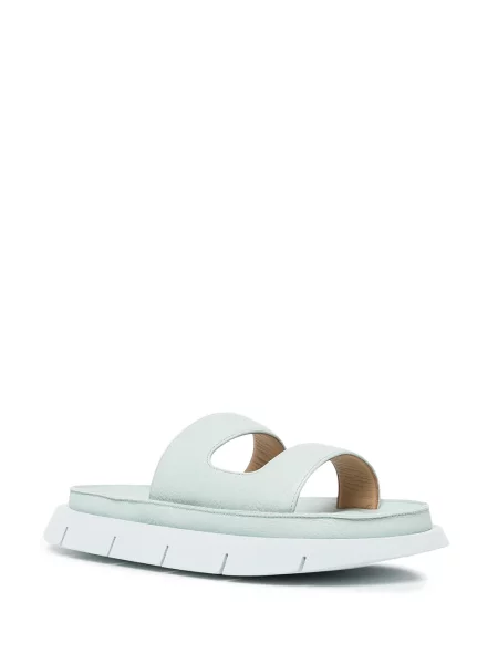 Sandale Marsell din piele slip-on verde