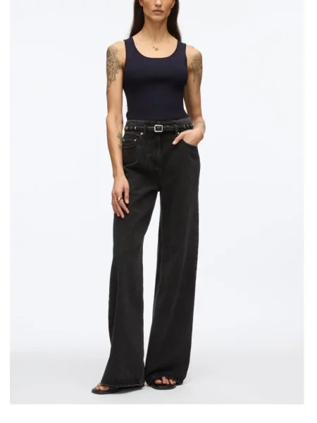 Top 3.1 Phillip Lim din jerseu albastru