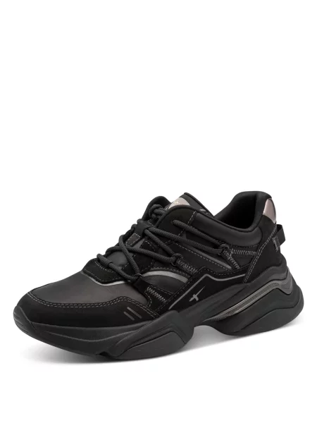 Sneakerși Tamaris negru