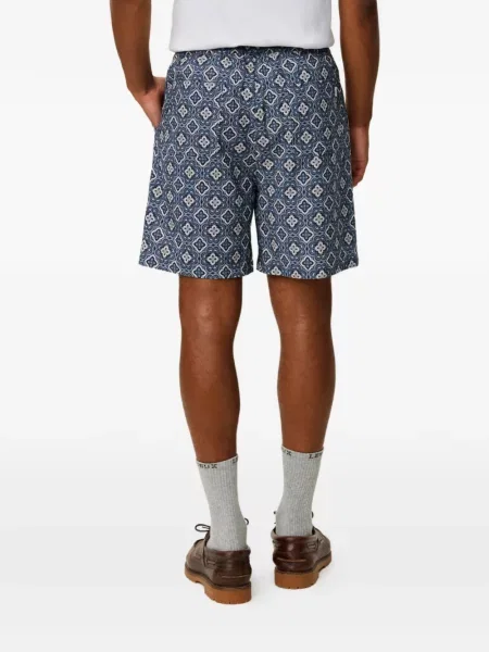 Șnur de strângere pantaloni scurți Les Deux albastru