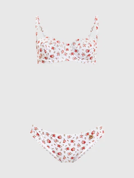 Купальник Dolce&gabbana с принтом белый