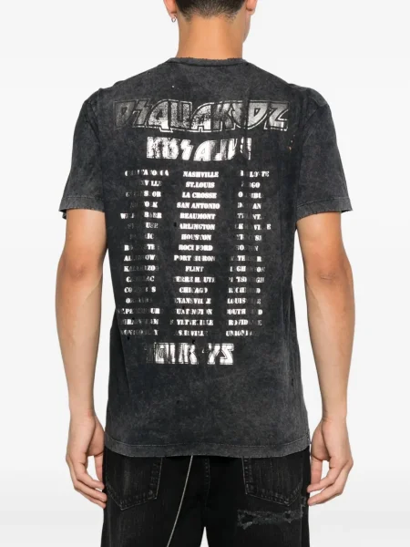 Tricou Dsquared2 gri