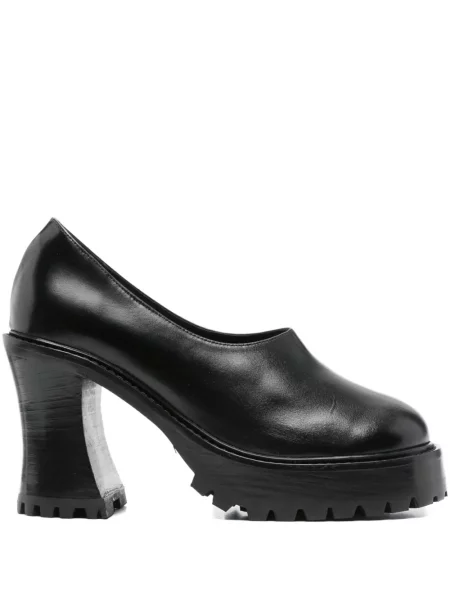 Pantofi cu toc Nicole Saldaña cu platformă negru
