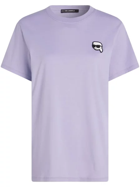 Tricou Karl Lagerfeld violet