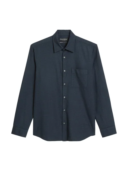 Marc O'Polo Košile námořnická modř / světlemodrá