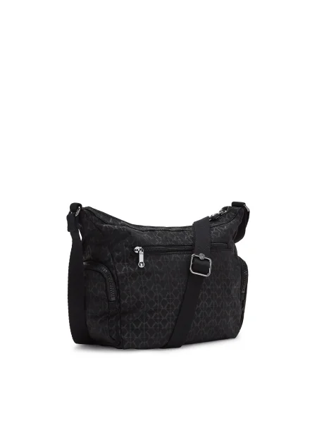 KIPLING Geantă de umăr Gabbie negru alb
