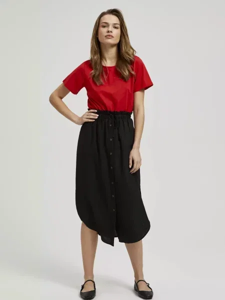 Fustă midi Marisse negru