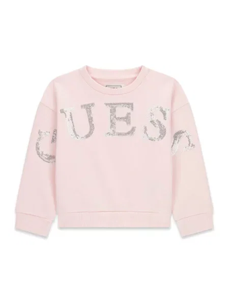 Детский свитшот Guess розовый