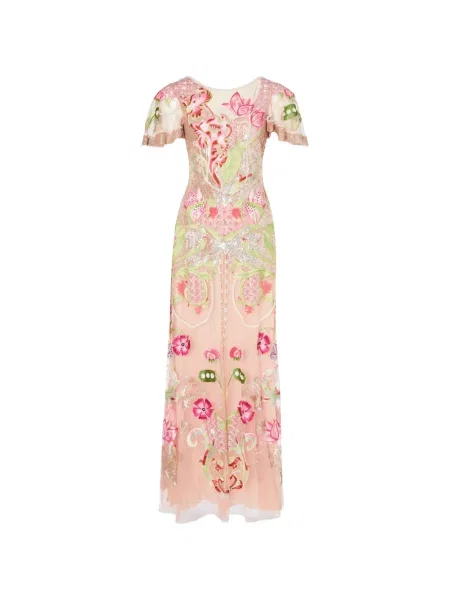 Rochie Temperley London cu paiete cu model floral