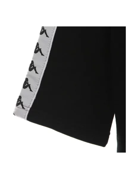Bluza z kapturem Kappa z kapturem czarna