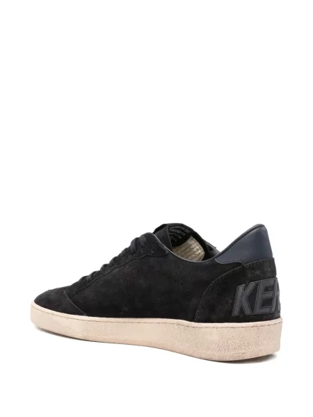 Sneakers Golden Goose σουέντ μαύρο