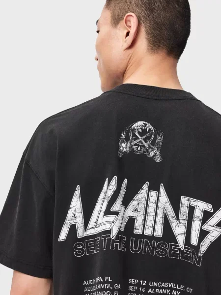 Футболка Allsaints чорна