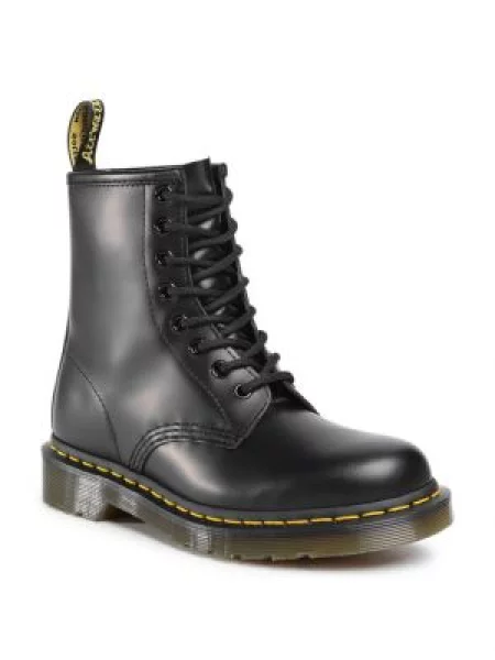 Dr. Martens Gležnjače na vezanje Smooth' crna