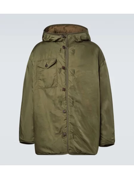 Пухено яке Visvim зелено