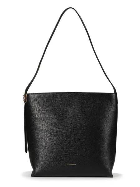 Geanta crossbody Coccinelle din piele negru