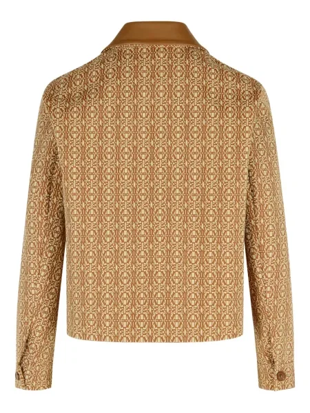 Geacă Max Mara din jacard maro