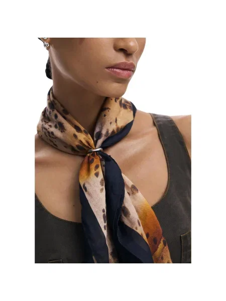 Fular Desigual negru