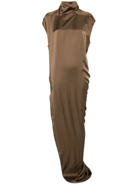 Rochie maxi Rick Owens de costum maro