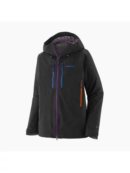 Geacă de ploaie pentru bărbați Patagonia Pluma Pro black negru